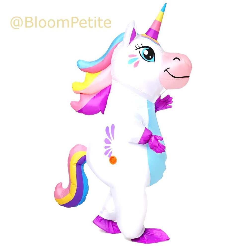Inflatable Unicorn Costume for Adult Halloween Party Cosplay